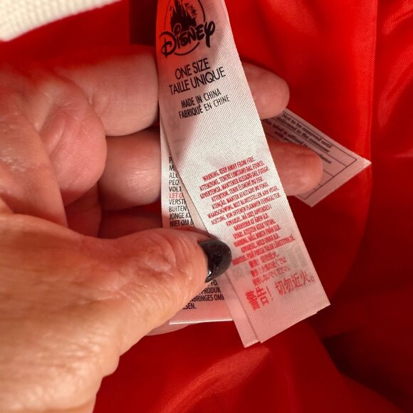 Disney Mickey Mouse Striped Backpack Red White & Blue NWT - Picture 8 of 10